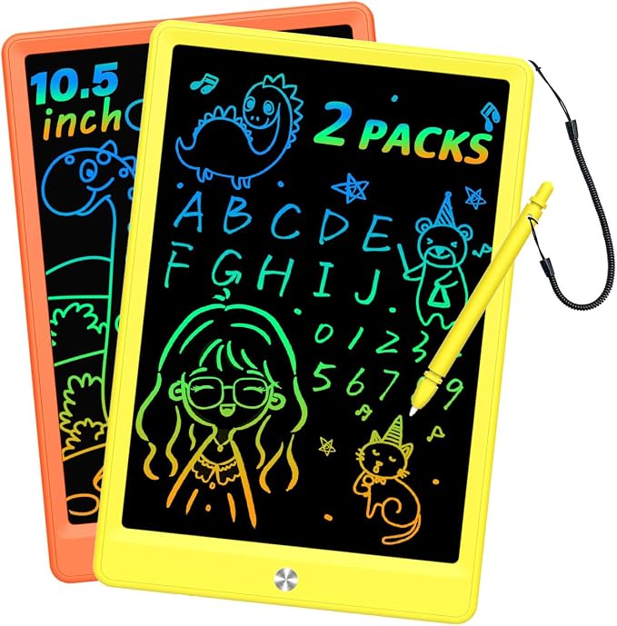 BUKEBU LCD Writing Tablet Doodle Board, Colorful Drawing Pad, Electronic by BUKEBU