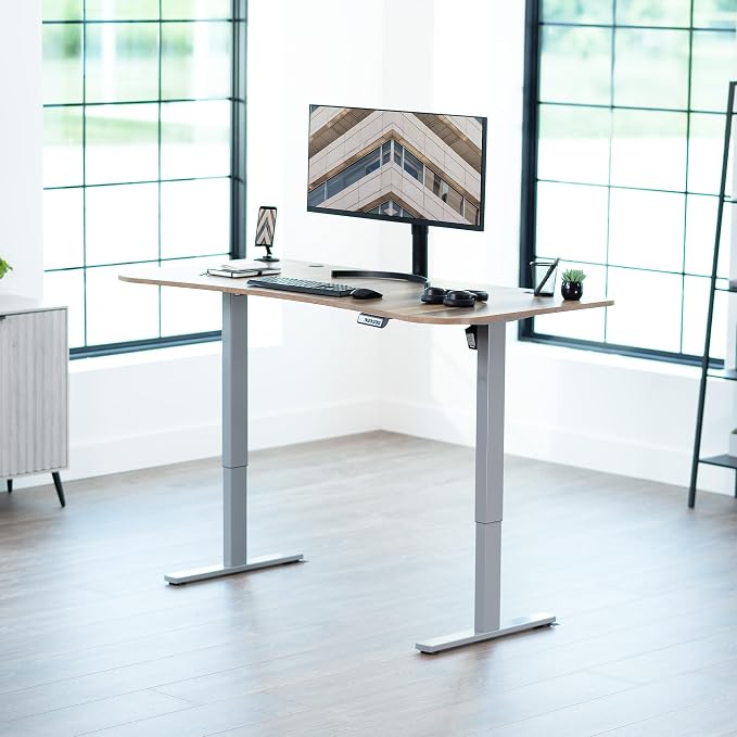 VIVO Electric 63 x 32 in Standing Desk, Memory Height Adjustment, 1B Series - Image 2