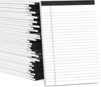 36 Pack Small Legal Pads 5x8 White Note Pads 5x8 College Ruled Paper Tablets by Aidunmis