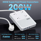 12-in-1 Charging Station USB C Power Strip - Image 3