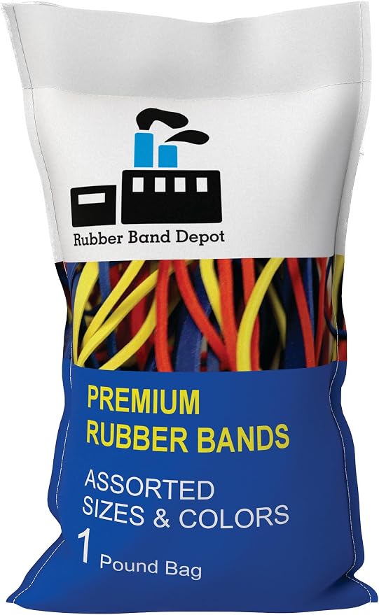 Assorted Color & Size Rubber Bands by The+Office-Pros