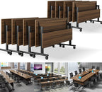 LKATOR Portable Conference Table, Folding Office Table by Unknown