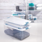Sterilite 6-Pack Latching Box, Under Bed Storage Bins - Image 5