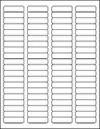 MACO Laser/Ink Jet White Return Address Labels, 1/2" x 1-3/4", 80 per Sheet - Image 3