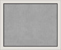 Amanti Art Silver Framed Magnetic Board 38x46 X-Large Vision Board by AmantiArt