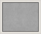 Amanti Art Silver Framed Magnetic Board 38x46 X-Large Vision Board by AmantiArt