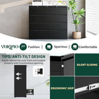 Yukimo 4 Drawer File Cabinet - Image 6