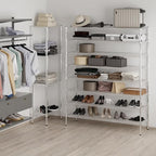 Regal Altair 18" Deep x 60" Wide x 74" Height Wire Shelving Kit | 8-Tier | NSF - Image 4