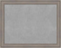 Amanti Art Grey Framed Magnetic Board 21x27 Medium Vision Board by AmantiArt