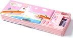 Ristpal Pop Up Multifunction Pencil Case, Cute Cartoon Pen Box Organizer by Ristpal