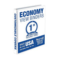 Samsill 1 Inch 3 Ring Binder, Made in USA, Economy Round Ring, 200 Sheet by Samsill