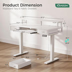 AODK Electric Standing Desk - Image 3