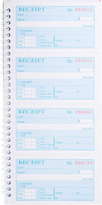 Receipt Book with Carbon Copies, Money and Rent Receipt Book, 2-Part Carbonless - Image 6