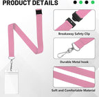 24-Pack Pink Breakaway Lanyards - Image 4