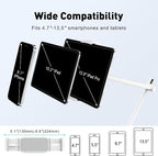 AboveTEK Tablet Stand Holder for Desk & Bed, Aluminum iPad Holder Arm - Image 3