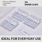 NEEWAY Colorful Large Paper Clips, 2 Inch Jumbo Paper Clips, 3 Pack of 50 - Image 6