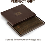 Leather Village Leather Portfolio Organizer - Image 4