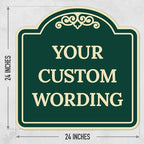 Custom Decorative Sign, Personalized Metal Sign - Image 3