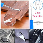 Upholstery Staple Remover Tack Puller Nail Remover Tool Set Nail Puller Plier - Image 5