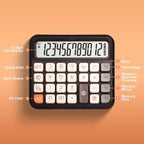 Pendancy Desk Calculator 12 Digit, Retro Cute Basic Calculator - Image 6