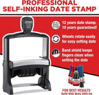 Mark 2000 54110 Professional Self Inking Date Stamp - Image 2