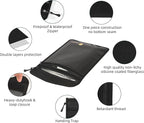 2 Pcs Fireproof Waterproof Document Bag – Fire & Waterproof Money Pouchfor - Image 4