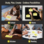 300 Count Index Cards 3 x 5 Inch Ruled Yellow Index Cards, Flash Cards College - Image 7