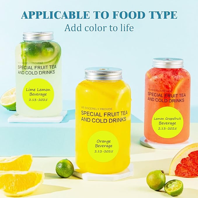 2 Inch Round Color Coding Labels - Image 5