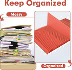 Two Pocket Folders, PANDRI 30 Pack 2 Pocket Folders, Letter Size Paper File - Image 3