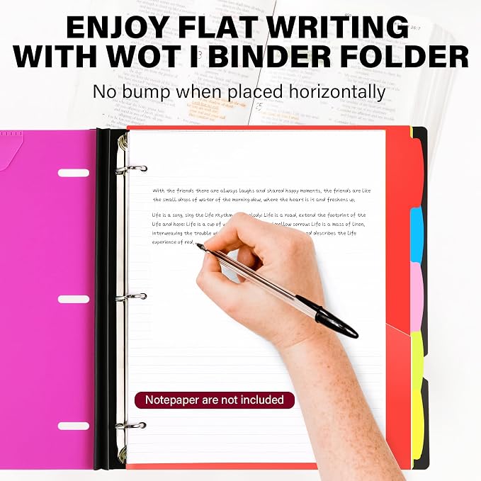 WOT I Telescoping Project Organizer 2-Pack, Refillable Binder - Image 5