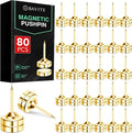 E BAVITE 80 Set Magnetic Push Pins, Flat Push Pin, Magnetic Thumb Tacks by EBAVITE