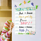 Outus 2 Pieces Magnetic Weekly Dry Erase Boards Erasable Weekly Calendars - Image 2