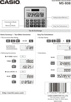 Casio MS-80B Calculator – Desktop Calculator - Image 4