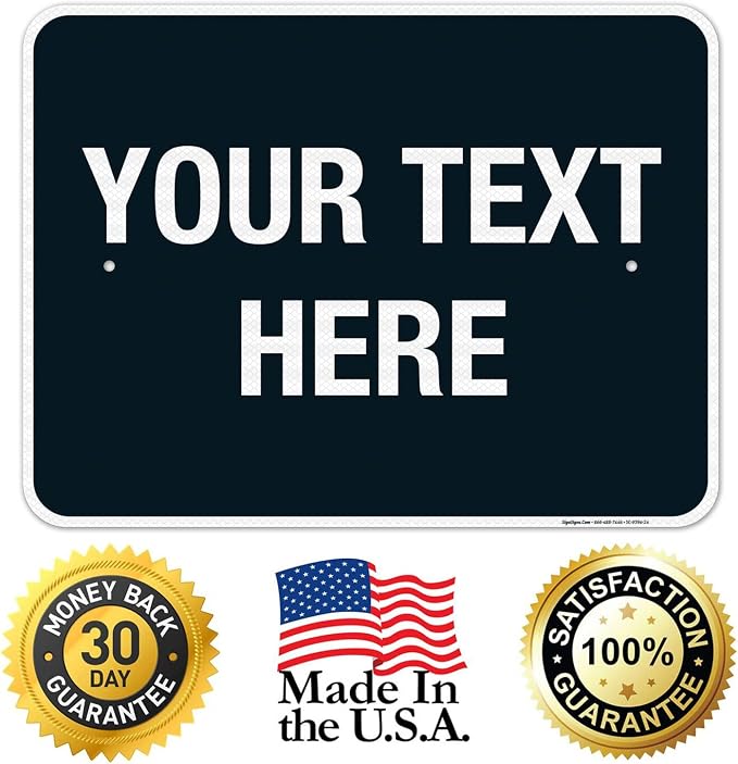 Personalized Custom Black Background And Season Sign, 18x24 Inches, 3M EGP - Image 8