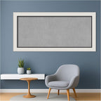 Amanti Art Silver Framed Magnetic Board 26x54 Oversize Vision Board - Image 5