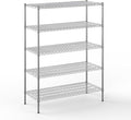 Regal Altair 21" Deep x 48" Wide x 64" Height Wire Shelving Kit | 5-Tier | NSF by Regal+Altair
