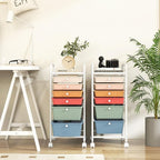 RELAX4LIFE 6-Drawer Rolling Storage Cart - Image 9
