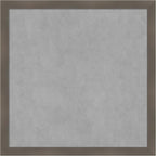 Amanti Art Grey Framed Magnetic Board 26x26 Medium Vision Board by AmantiArt