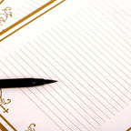 8 Pcs Vintage Letter Papers Set Printable Writing Paper Lined - Image 6