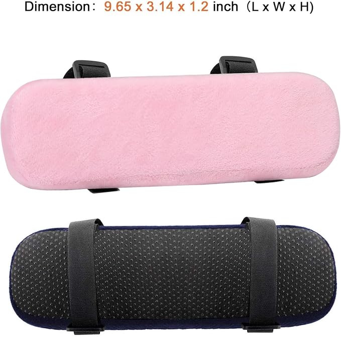 MOSISO Chair Armrest Pads, Memory Foam Home/Office Chair Arm Rest Covers Comfy - Image 7