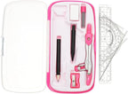 PATIKIL Geometry Precision Tool Set, Rose Red by PATIKIL