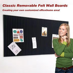 Large Felt Wall Tiles Cork Boards - Image 4
