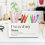 XPH Funny Office Pen Pencil Holder Organizer - Image 2