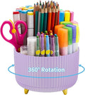 Marbrasse Desk Organizer, 360-Degree Rotating Pen Holder, Desk Organizers and by Marbrasse