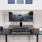 VIVO 36 inch Height Adjustable Stand Up Desk Converter, V Series, Quick Sit to - Image 9