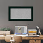 Amanti Art Black Framed Magnetic Board 16x28 Small Vision Board - Image 5