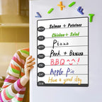 Outus 2 Pieces Magnetic Weekly Dry Erase Boards Erasable Weekly Calendars - Image 2