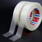 KAIY Strapping Tape, 2 Roll 1/2 inch x 60 yds Packing Tape, Heavy Duty - Image 6