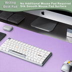 Boutilon Leather Desk Pad Protector, Non-Slip Mouse Pad, Laptop Desk Pad - Image 5