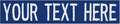Custom Uniform Name Tapes Solid Colors. Made in The U.S.A. Ships Under 24 by NORTHERNSAFARI